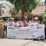 PT KAI Kunjungi SMPN 3 Babat: Sosialisasi Keamanan dan Keselamatan Perjalanan Kereta Api