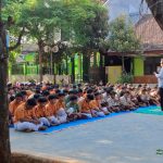MEMOHON TURUNNYA HUJAN, SMP NEGERI 3 BABAT GELAR SALAT ISTISQA